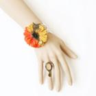 Set: Floral Bracelet + Ring
