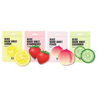 G9skin - Slice Mask Sheet 6pcs (4 Types) Peach