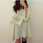 Loose-fit Sweater White - One Size