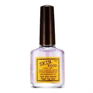 Skinfood - Nail Vita Crystal Pearl Top Coat 10ml 10ml