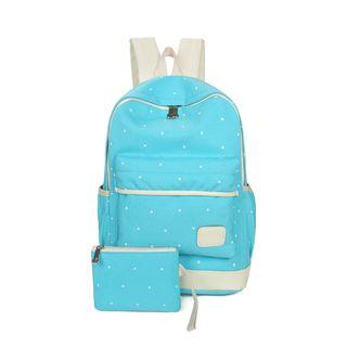 Set: Dotted Backpack + Pouch
