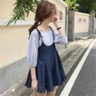 Strappy Suspender Shorts