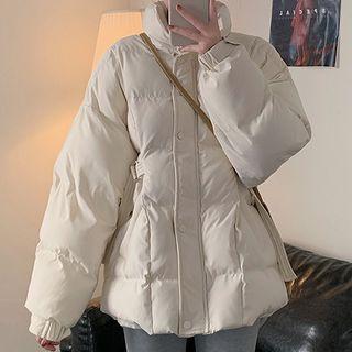 High-neck Loose-fit Zip Jacket