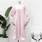 Fleece Nightdress Pink - One Size