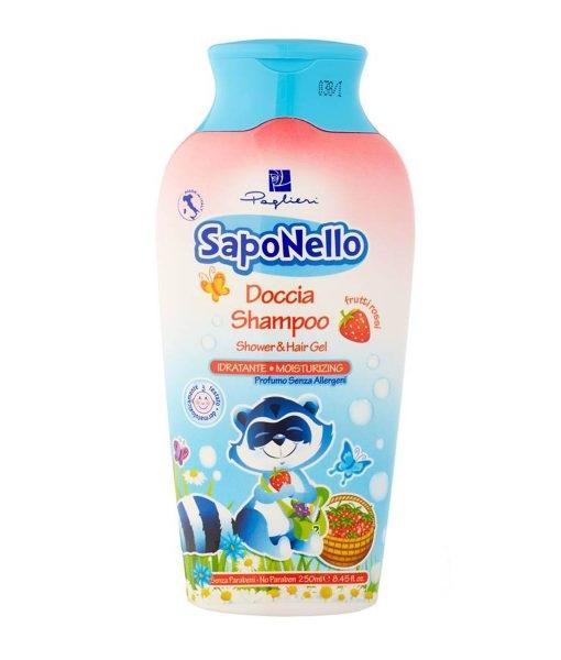 Saponello - Doccia Moisturizing Shower And Hair Gel (red Fruit) 250ml