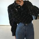 Dotted Long-sleeve Shirts