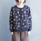 Star Button Pullover