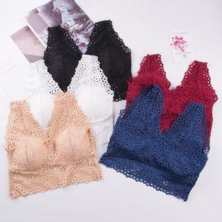 Lace Crop Tank Top