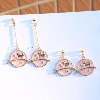 Cat Planet Dangle Earring / Drop Earring