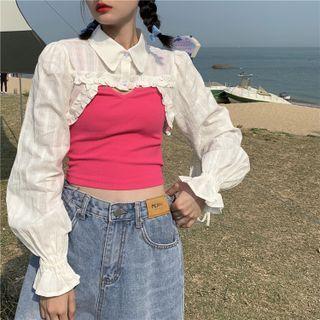 Cropped Blouse / Camisole Top