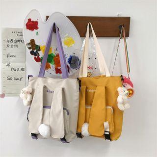 Rabbit Ear Accent Crossbody Tote Bag