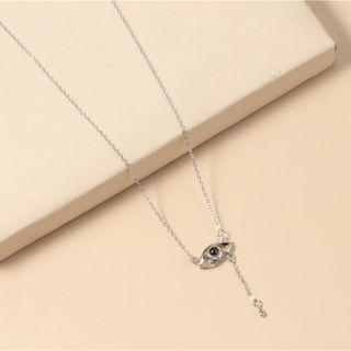 Eye Pendant Alloy Necklace