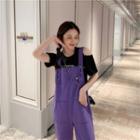 Cut Out Short-sleeve T-shirt / Jumper Pants