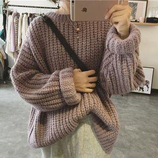 Crewneck Boxy Sweater