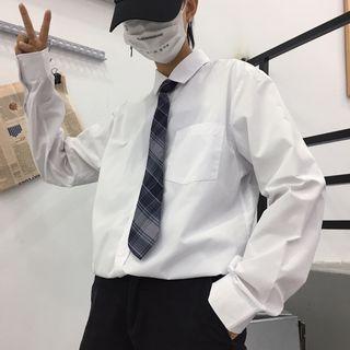 Plain Shirt / Neck Tie / Set
