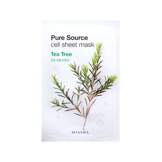 Missha - Pure Source Cell Sheet Mask (tea Tree)