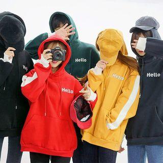 Couple Hooded Colored Pullover