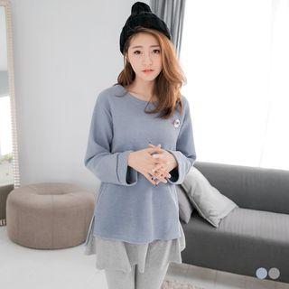 Pinned Vented Sweatshirt