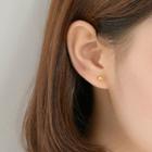 Silver Bead Earring