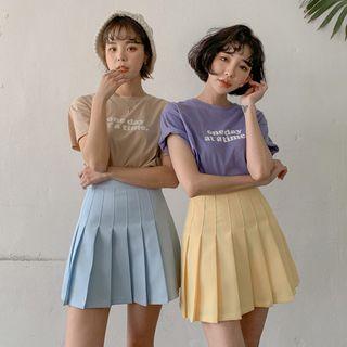 Inset Shorts Tennis Miniskirt In 14 Colors