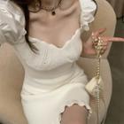 Short-sleeve Knit Top / Dress
