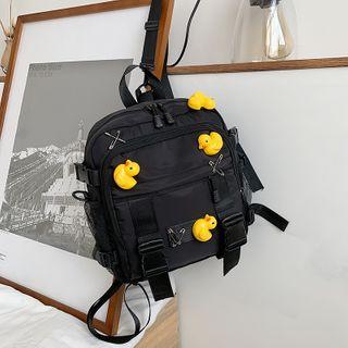 Brooch Buckled Lightweight Backpack
