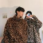 Couple Matching Leopard Print Sweatshirt