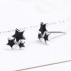Star Stud Earring 1 Pair - 925 Silver - As Shown In Figure - One Size