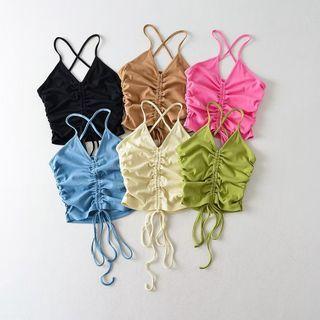 Cross Strap Crop Top