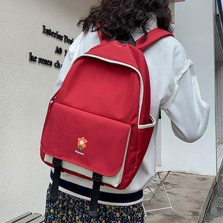 Lightweight Flower Print Backpack