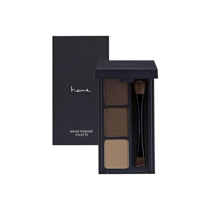 Heme - Brow Powder Palette Chestnut Brown 3g