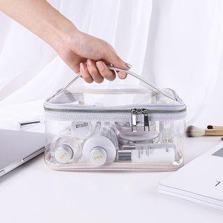 Transparent Makeup Pouch Transparent - One Size