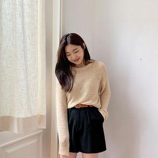 Long-sleeve Net Sweater