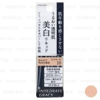 Shiseido - Integrate Gracy White Liquid Foundation Spf 26 Pa++ (#010 Pink Ocher) 25g