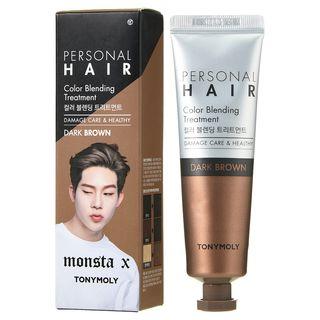 Tonymoly - Personal Hair Color Blending Treatment (monsta X Limited Edition) (7 Colors) Jooheon - Dark Brown