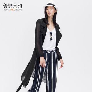 Long-sleeve Long Light Jacket