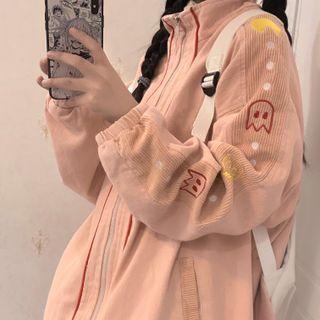 Loose-fit Cargo Zip Jacket