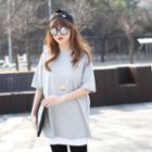 Short-sleeve Crew-neck Boxy-fit T-shirt