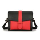 Color Block Flap Cross Bag