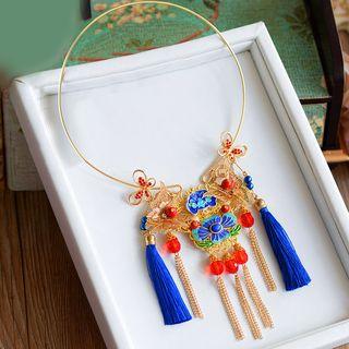 Bridal Tasseled Necklace