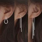 Rhinestone Drop Earring / Fringed Earring / Threader Earring