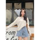 Sheer Loose-fit T-shirt