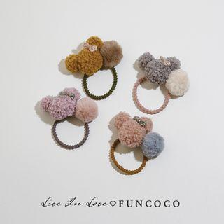 Fur Bear Hair Tie
