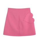 Heart Detail Mini A-line Skirt