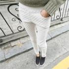 Quilted Skinny Pants