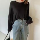 Plus Size Drop-shoulder T-shirt