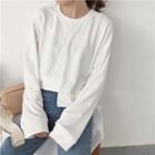 Asymmetrical Cropped Pullover