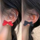 Plain Bow Earring