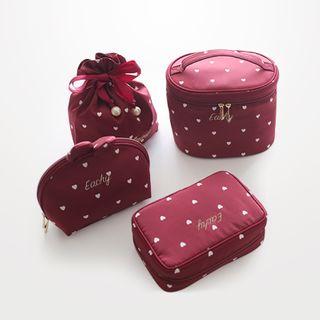 Heart Makeup Pouch (various Designs)