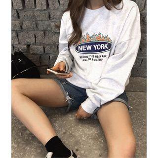 New York Lettering Sweatshirt